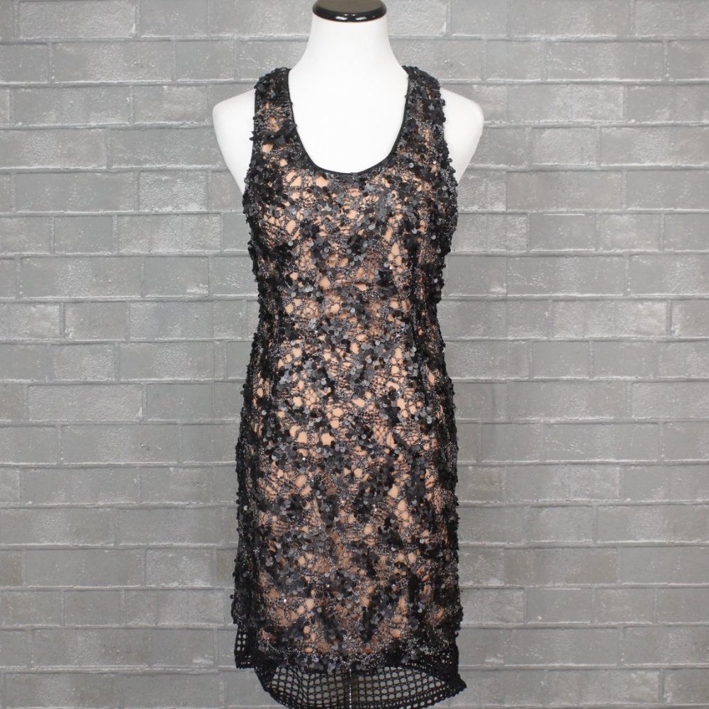 Revolve X by NBD Don't Speak My Name Metallic Sequin Dress NWOT